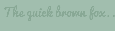 Image with Font Color 88A895 and Background Color A1BEAE